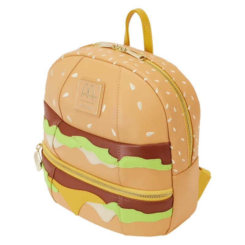 LOUMCDBK0006 McDonalds - Big Mac Mini Backpack - Loungefly - Titan Pop Culture