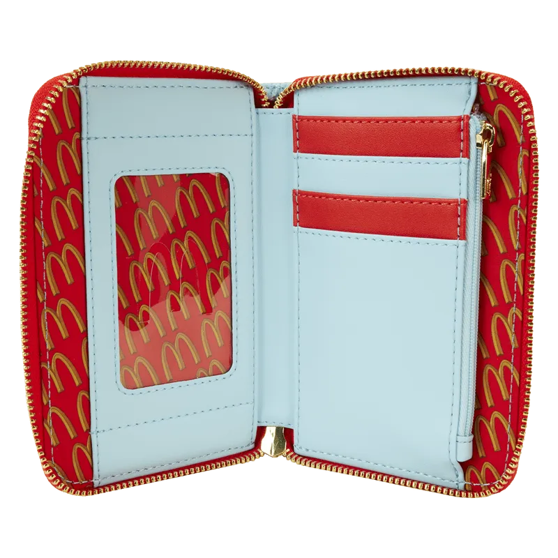 LOUMCDWA0004 McDonalds - Fry Guys Zip Around Wallet - Loungefly - Titan Pop Culture