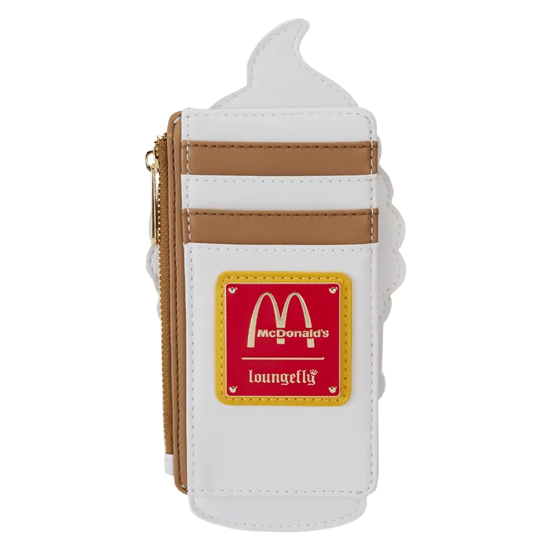 LOUMCDWA0005 McDonalds - Soft Serve Ice Cream Cone Cardholder - Loungefly - Titan Pop Culture