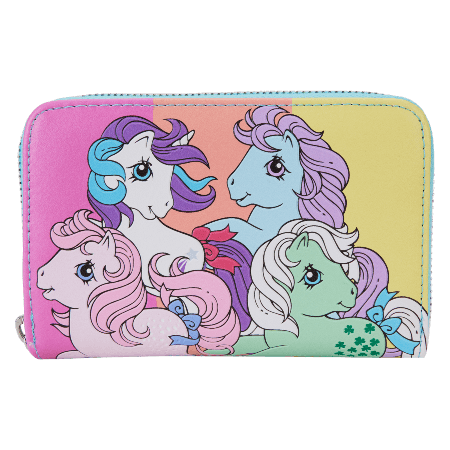 LOUMLPWA0014 My Little Pony - Color Block Zip Around Wallet - Loungefly - Titan Pop Culture