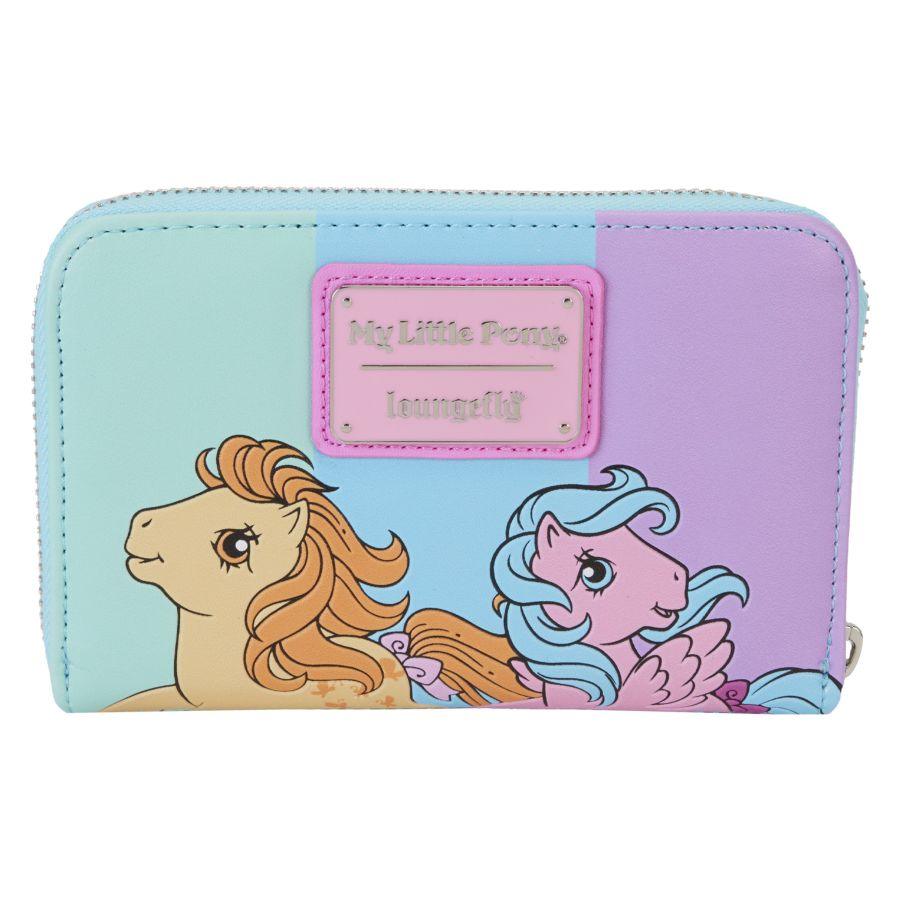 LOUMLPWA0014 My Little Pony - Color Block Zip Around Wallet - Loungefly - Titan Pop Culture