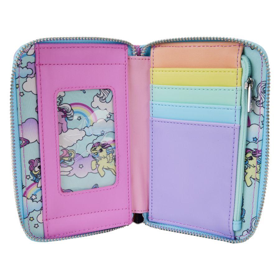 LOUMLPWA0014 My Little Pony - Color Block Zip Around Wallet - Loungefly - Titan Pop Culture