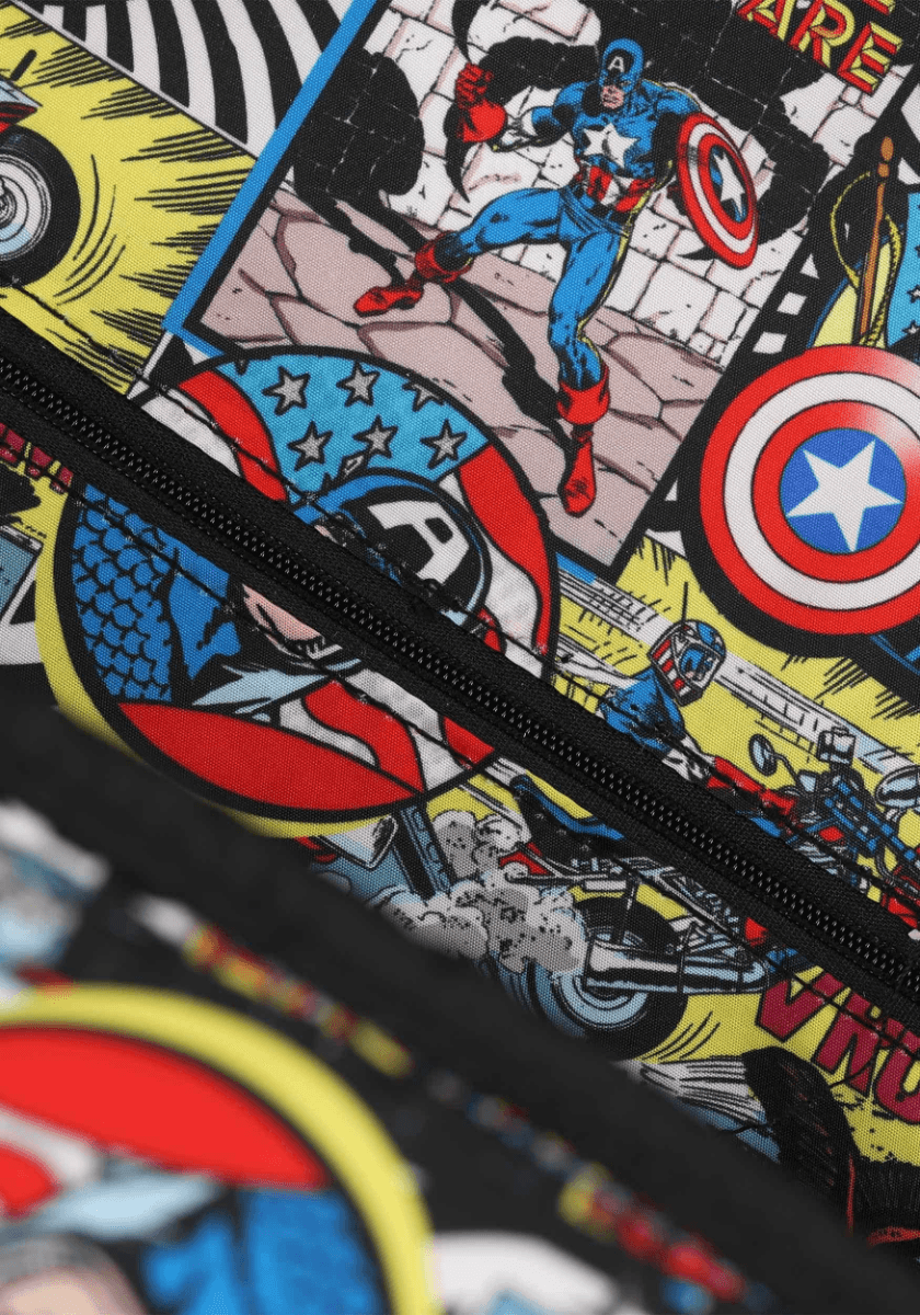 LOUMVBK0247 Captain America - Shield US Exclusive Mini Backpack [RS] - Loungefly - Titan Pop Culture