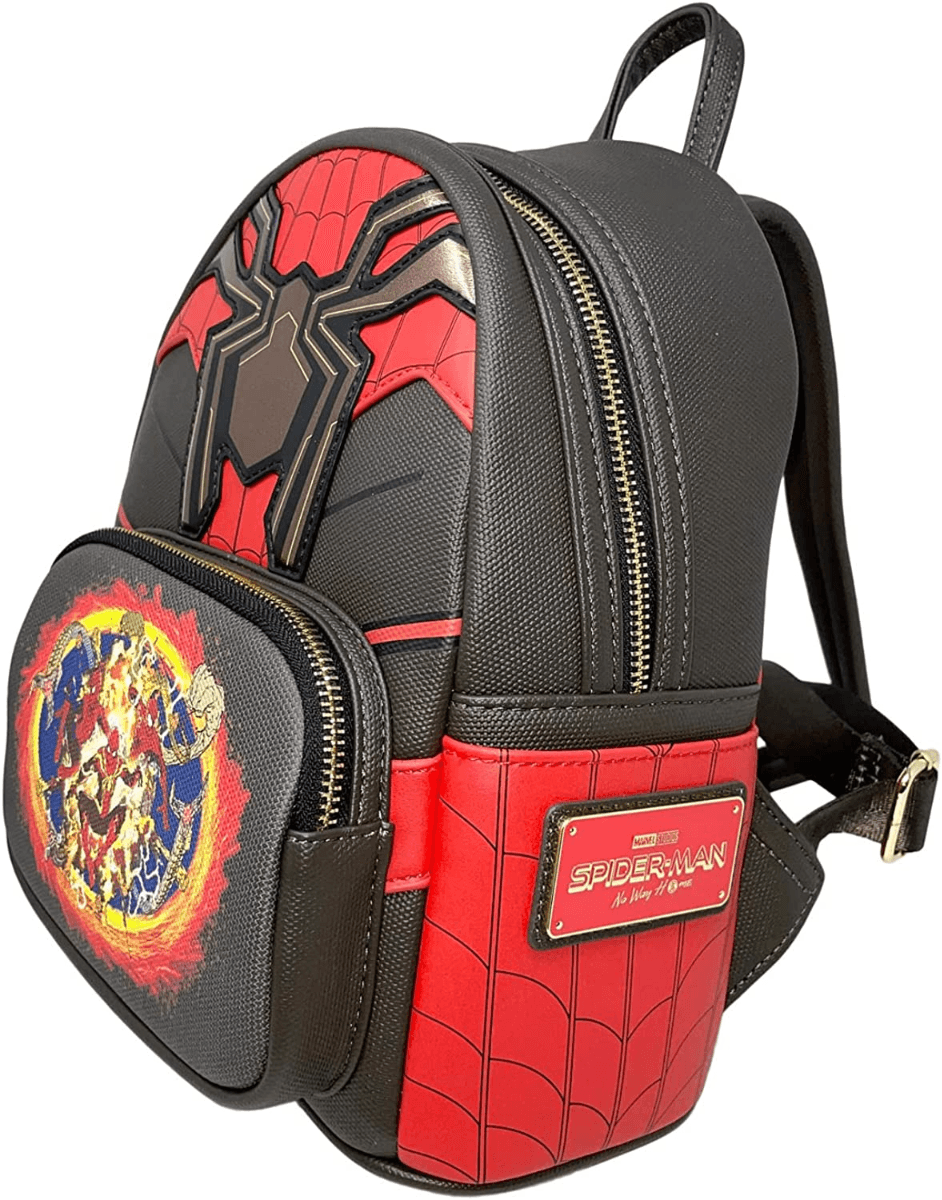 LOUMVBK0258 Spider-Man: No Way Home - Portal US Exclusive Mini Backpack [RS] - Loungefly - Titan Pop Culture