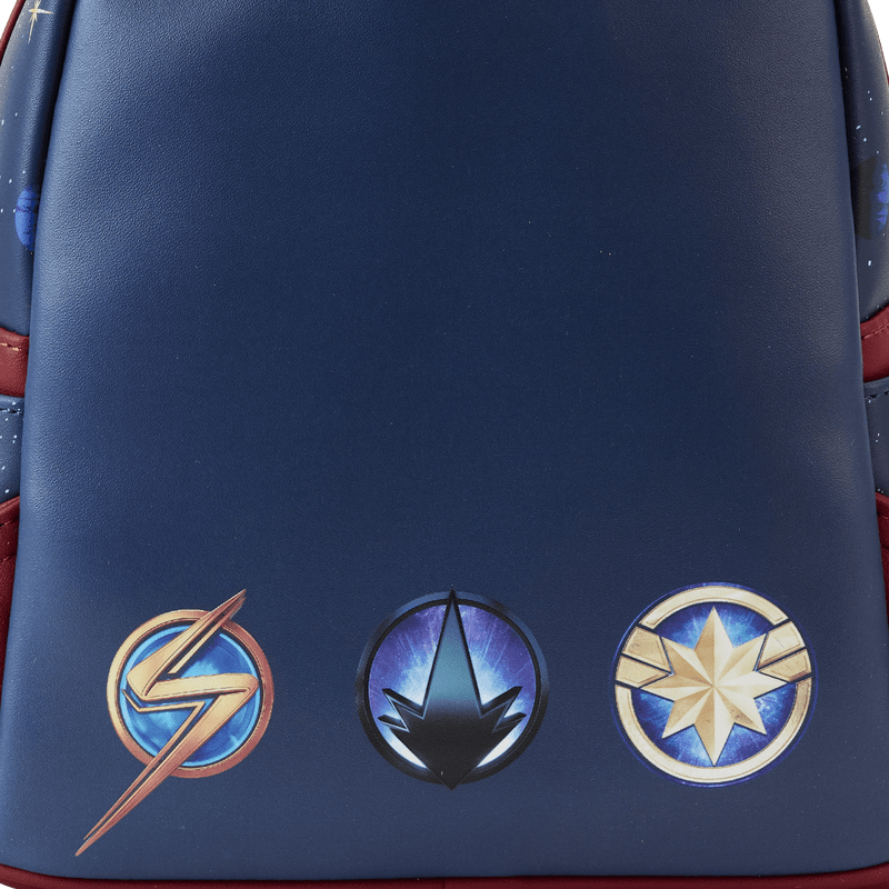 LOUMVBK0269 The Marvels (2023) - Group Symbol Glow Mini Backpack - Loungefly - Titan Pop Culture