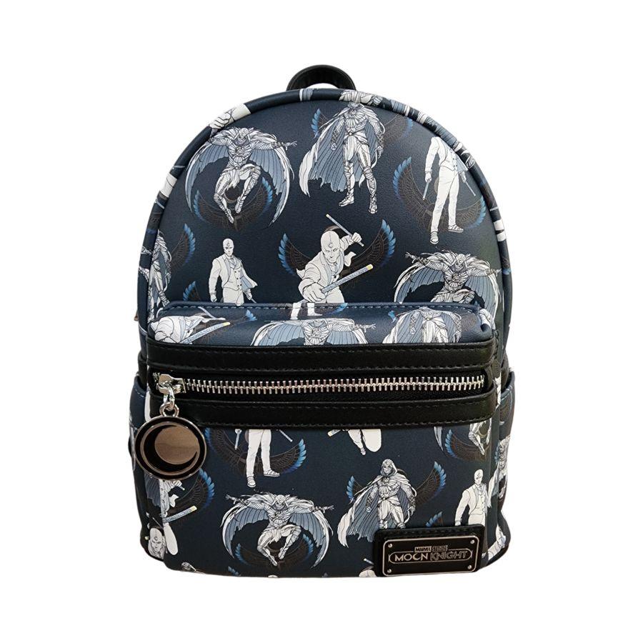 LOUMVBK0295 Moon Knight - Moon Knight US Exclusive Mini Backpack [RS] - Loungefly - Titan Pop Culture