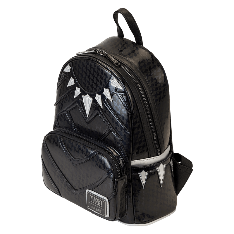 LOUMVBK0297 Marvel - Black Panther Cosplay Metallic Mini Backpack - Loungefly - Titan Pop Culture