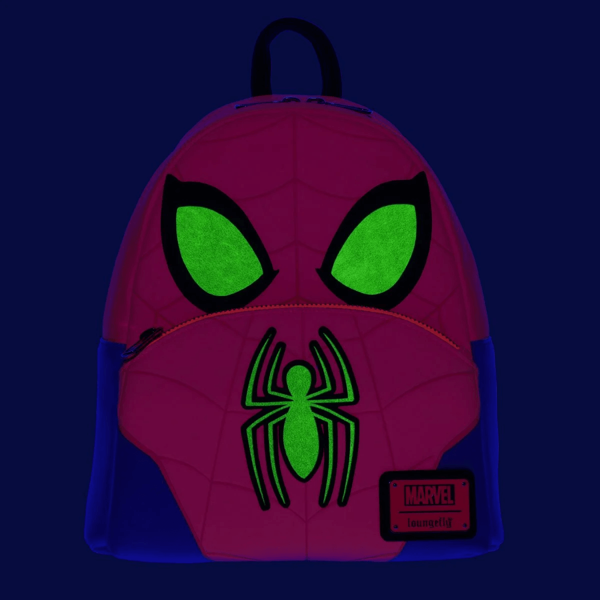 LOUMVBK0311 Marvel - Spider-Man "Glow in the Dark" Cosplay Mini Backpack US Exclusive [RS] - Loungefly - Titan Pop Culture