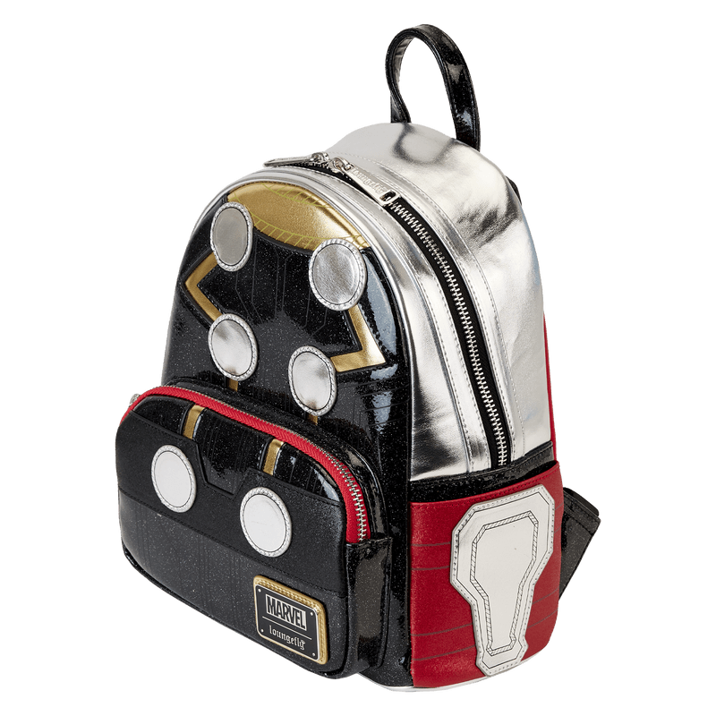 LOUMVBK0315 Marvel Comics - Thor Metallic Cosplay Mini Backpack - Loungefly - Titan Pop Culture