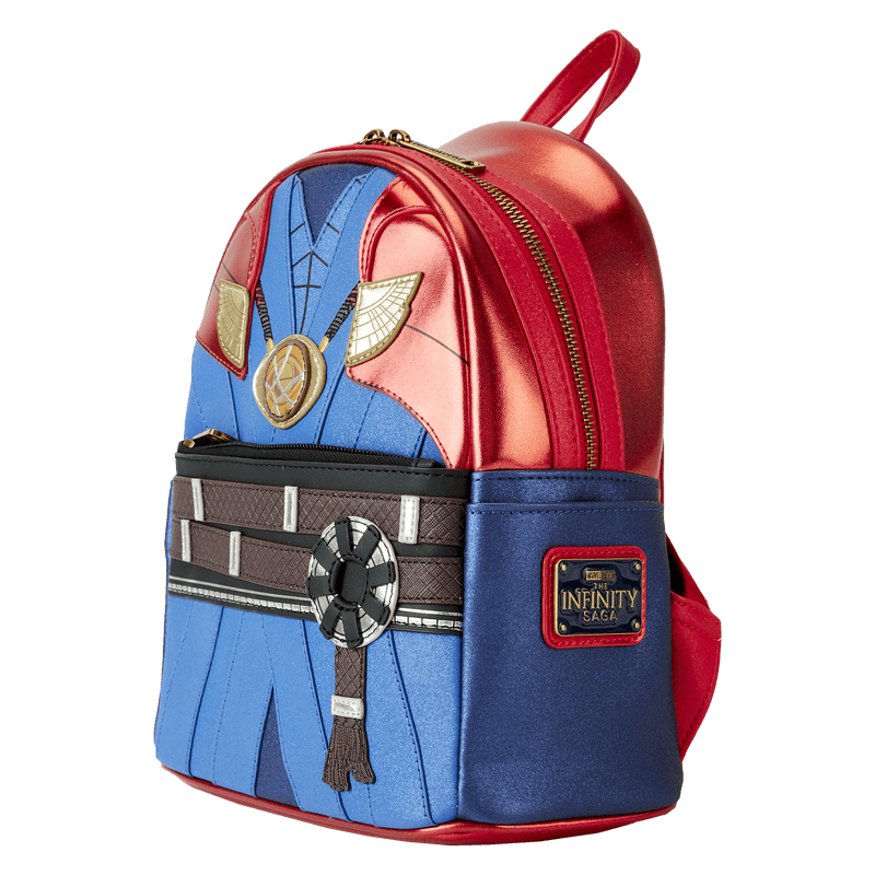 LOUMVBK0317 Marvel - Metallic Doctor Strange Cosplay Mini Backpack - Loungefly - Titan Pop Culture