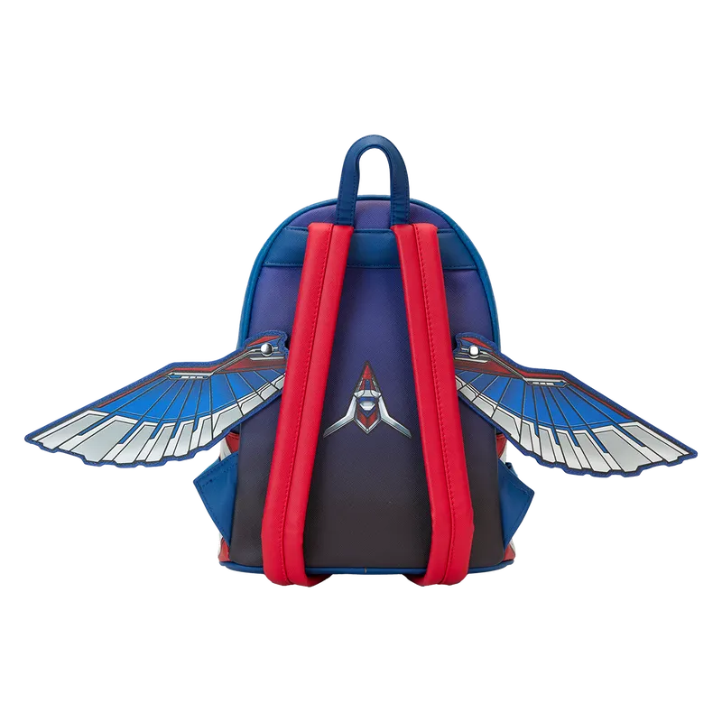 LOUMVBK0332 Captain America 4: Brave New World - Cosplay Mini Backpack - Loungefly - Titan Pop Culture