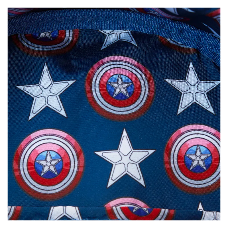 LOUMVBK0332 Captain America 4: Brave New World - Cosplay Mini Backpack - Loungefly - Titan Pop Culture