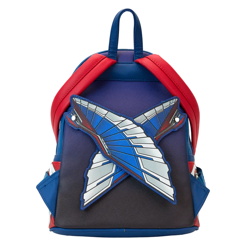 LOUMVBK0332 Captain America 4: Brave New World - Cosplay Mini Backpack - Loungefly - Titan Pop Culture