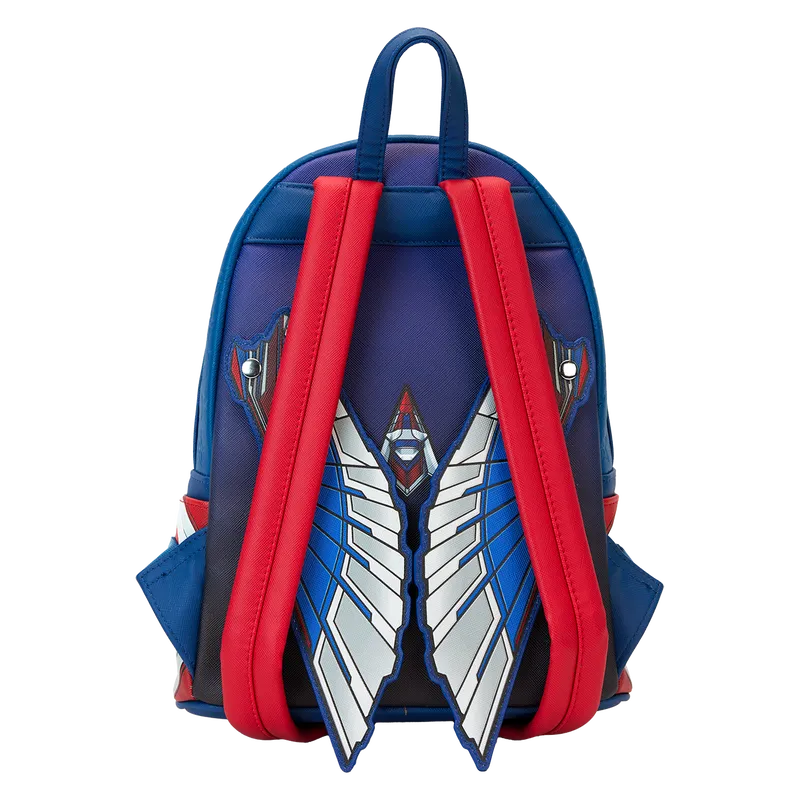 LOUMVBK0332 Captain America 4: Brave New World - Cosplay Mini Backpack - Loungefly - Titan Pop Culture