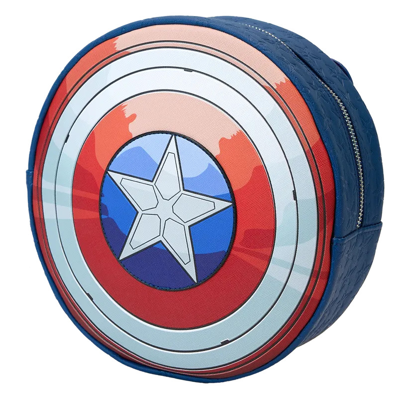 LOUMVTB0158 Captain America 4: Brave New World - Shield Crossbody Bag - Loungefly - Titan Pop Culture