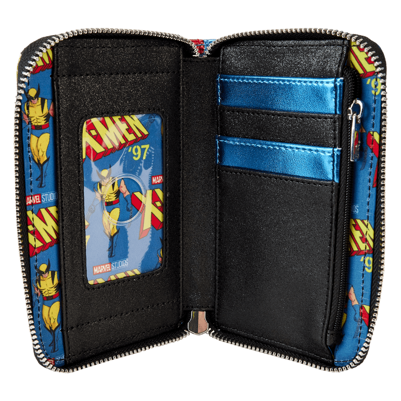 LOUMVWA0211 Marvel Comics - Wolverine Cosplay Zip Wallet - Loungefly - Titan Pop Culture