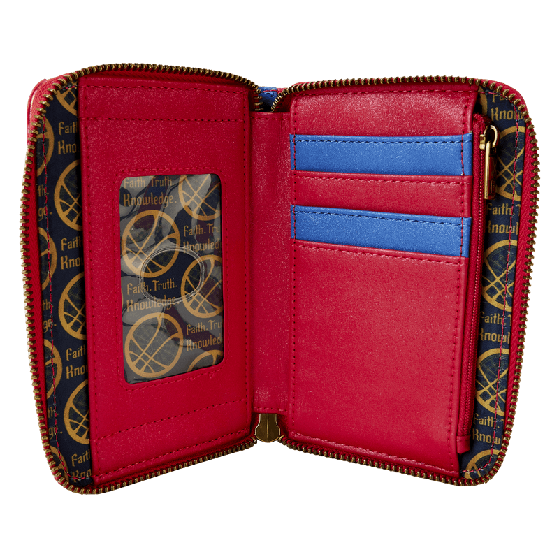 LOUMVWA0214 Marvel - Metallic Doctor Strange Cosplay Zip Around Wallet - Loungefly - Titan Pop Culture