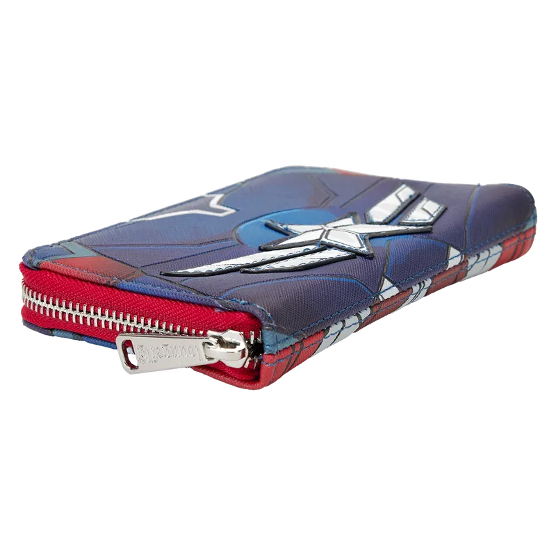 LOUMVWA0221 Captain America 4: Brave New World - Zip Around Wallet - Loungefly - Titan Pop Culture