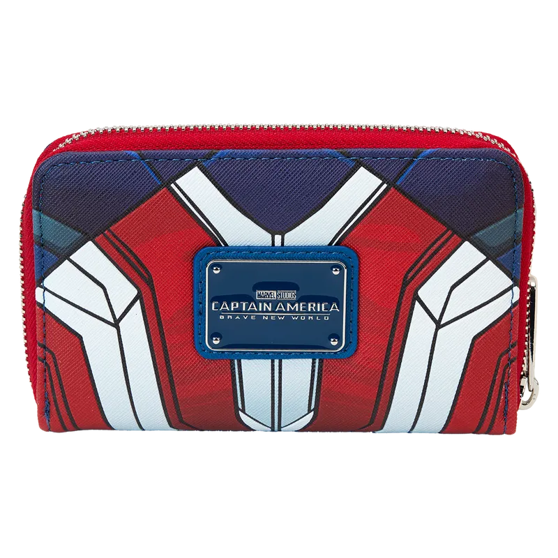 LOUMVWA0221 Captain America 4: Brave New World - Zip Around Wallet - Loungefly - Titan Pop Culture