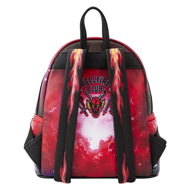 LOUNFXBK0083 Stranger Things - Eddie Munson Glow Tribute Mini Backpack - Loungefly - Titan Pop Culture