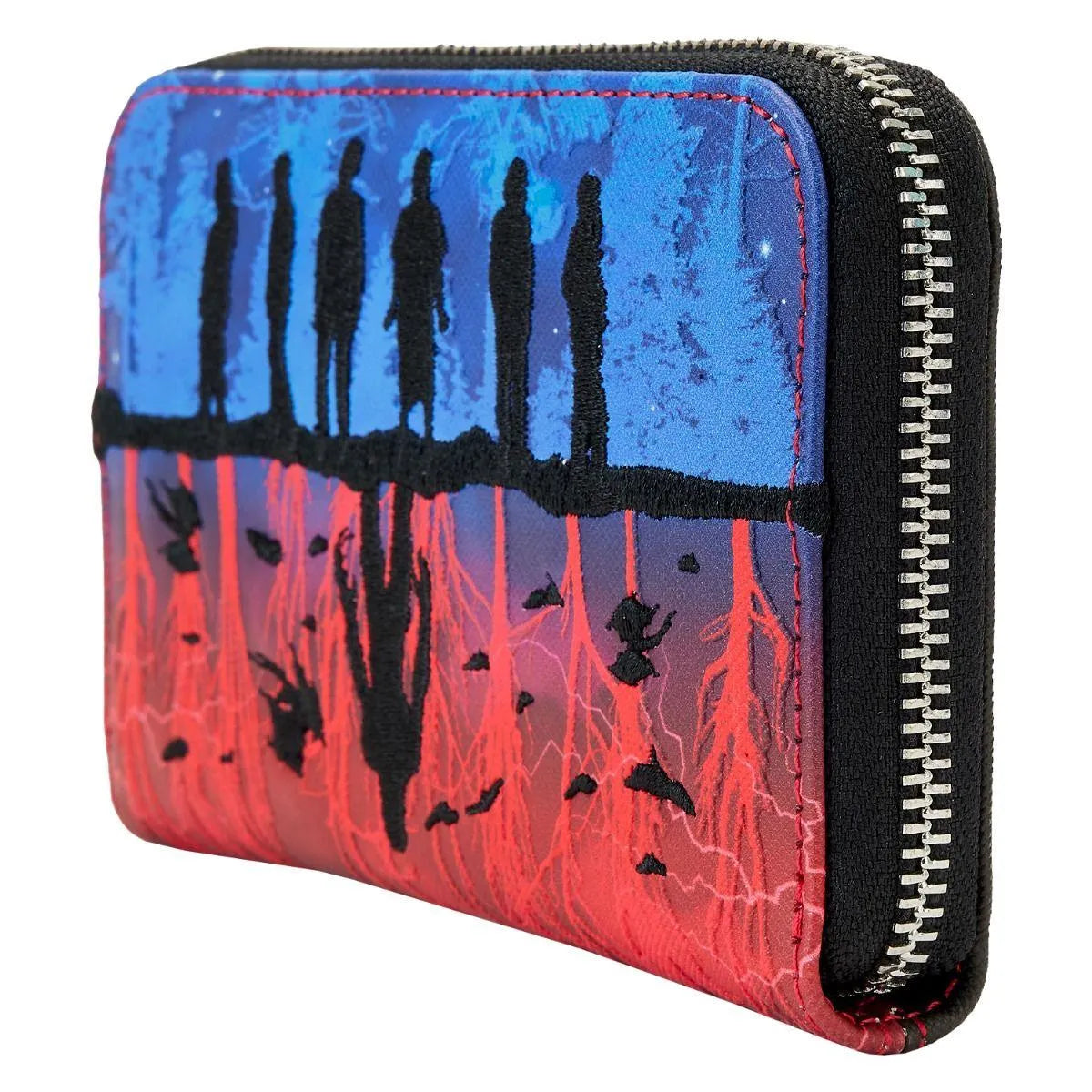 LOUNFXWA0024 Stranger Things - Upside Down Shadows Zip Wallet - Loungefly - Titan Pop Culture