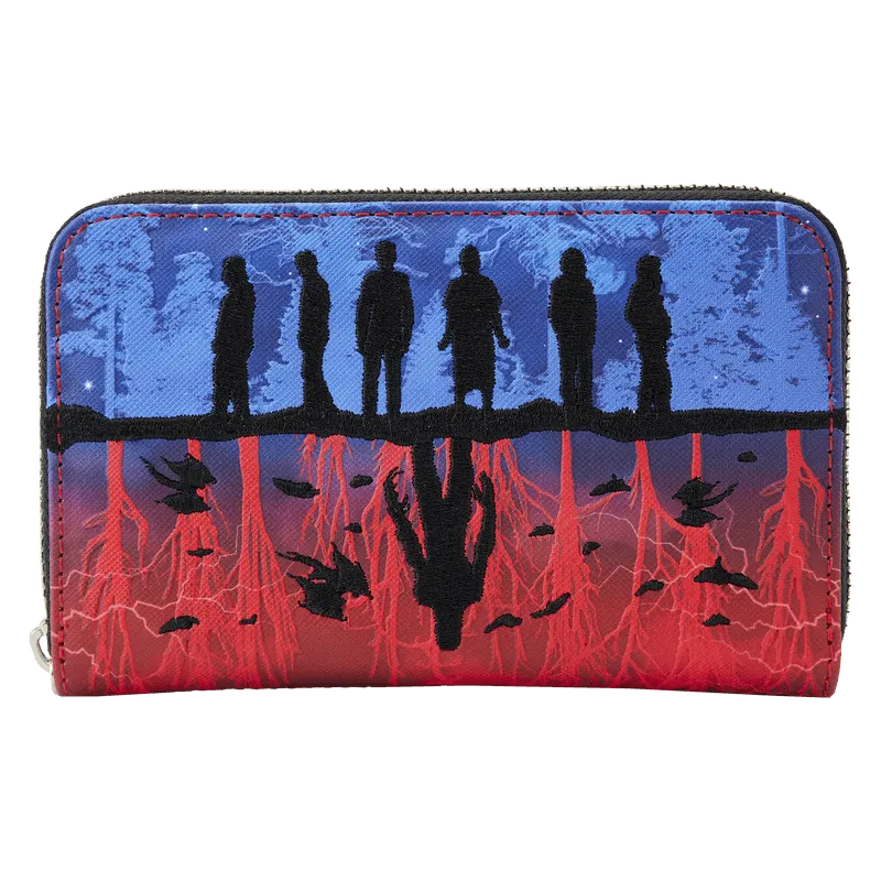 LOUNFXWA0024 Stranger Things - Upside Down Shadows Zip Wallet - Loungefly - Titan Pop Culture