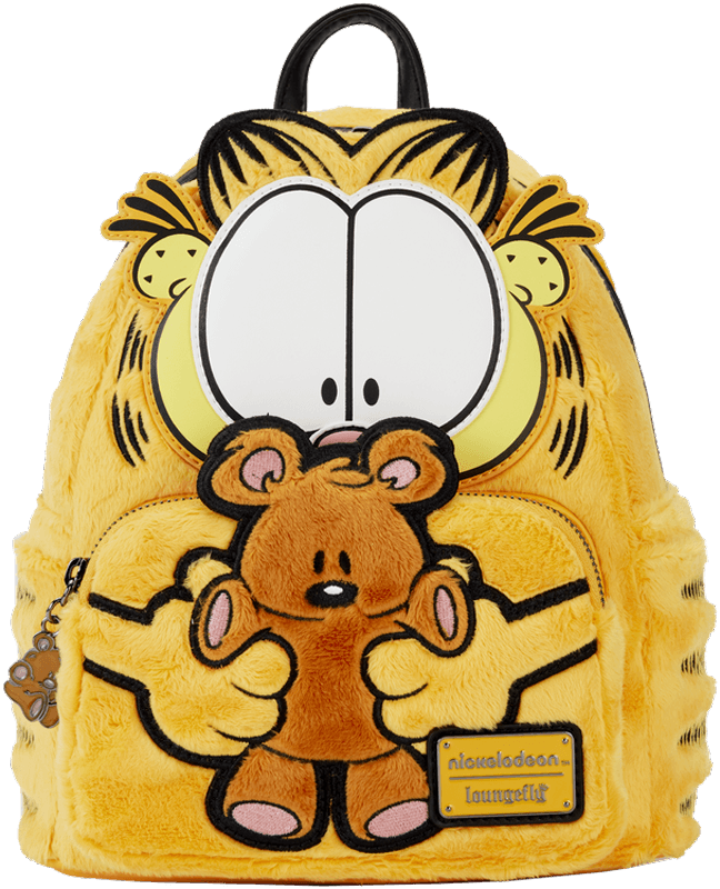 LOUNICBK0092 Nickelodeon - Garfield & Pooky Mini Backpack - Loungefly - Titan Pop Culture