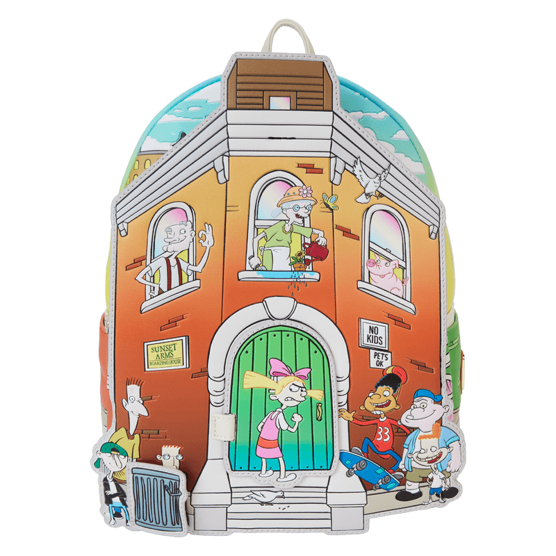 LOUNICBK0096 Hey Arnold - House Mini Backpack - Loungefly - Titan Pop Culture