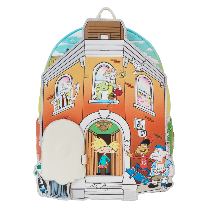 LOUNICBK0096 Hey Arnold - House Mini Backpack - Loungefly - Titan Pop Culture