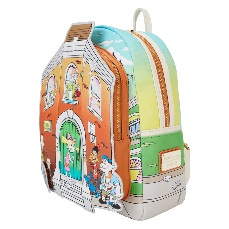 LOUNICBK0096 Hey Arnold - House Mini Backpack - Loungefly - Titan Pop Culture