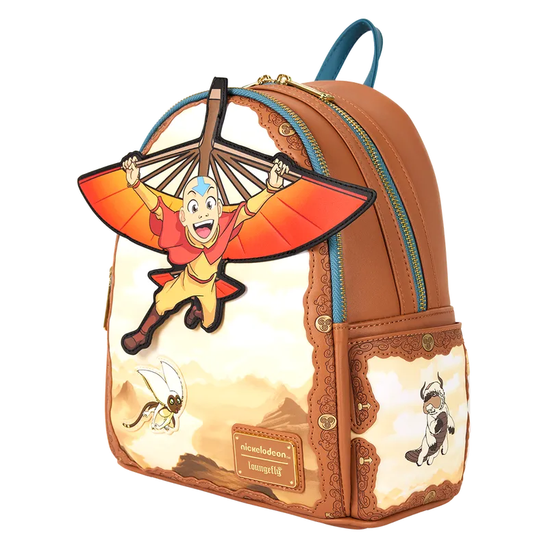LOUNICBK0106 Avatar: The Last Airbender - Aang Gliding Mini Backpack - Loungefly - Titan Pop Culture