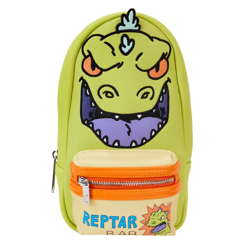 LOUNICPCC0001 Nickelodeon - Rugrats Reptar Mini Backpack Pencil Case - Loungefly - Titan Pop Culture