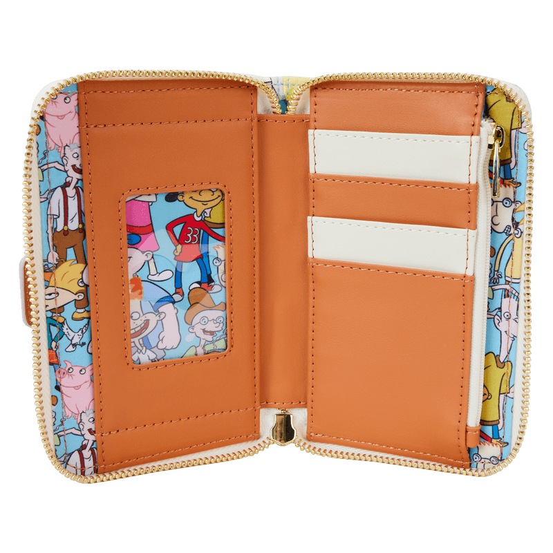 LOUNICWA0048 Hey Arnold - House Zip Around Wallet - Loungefly - Titan Pop Culture