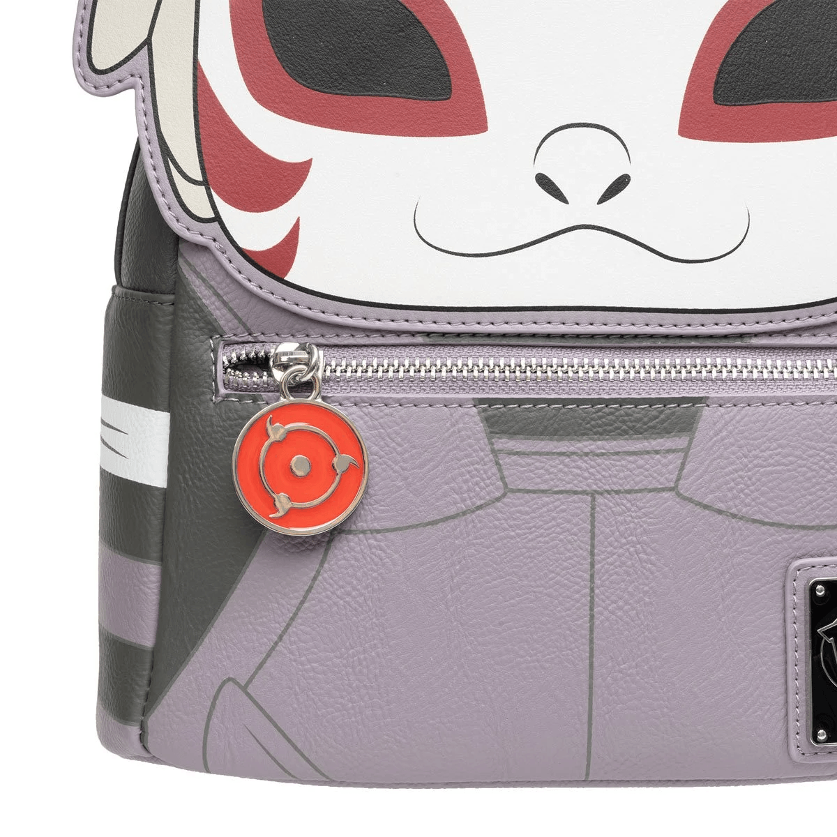 LOUNRBK0010 Naruto: Shippuden - Kakashi Hatake Anbu Mask US Exclusive Mini-Backpack [RS] - Loungefly - Titan Pop Culture