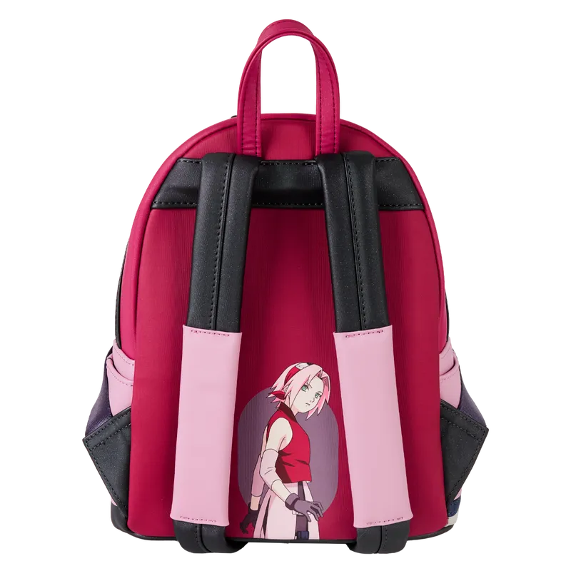 LOUNRBK0024 Naruto - Sakura Cosplay Mini Backpack - Loungefly - Titan Pop Culture
