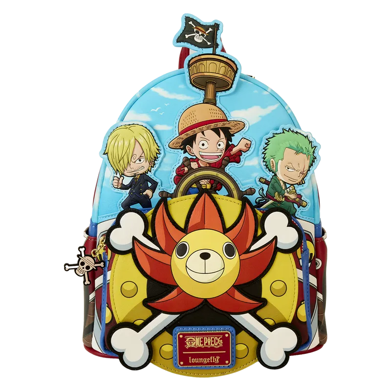 LOUOPBK0010 One Piece - Crew Sailing Mini Backpack - Loungefly - Titan Pop Culture