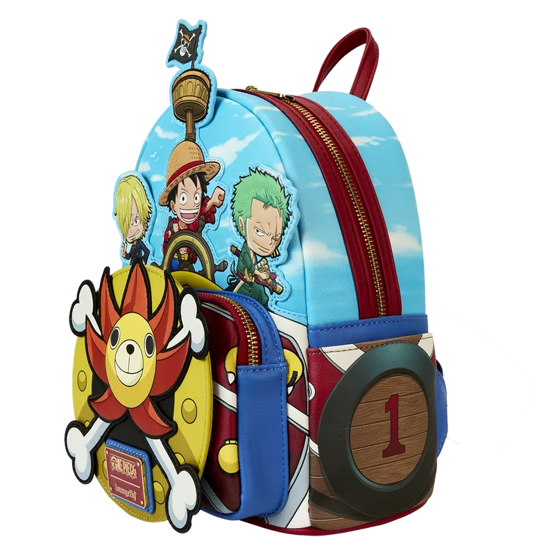 LOUOPBK0010 One Piece - Crew Sailing Mini Backpack - Loungefly - Titan Pop Culture