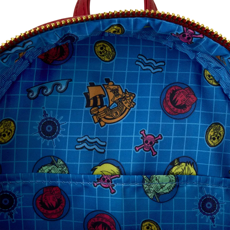 LOUOPBK0010 One Piece - Crew Sailing Mini Backpack - Loungefly - Titan Pop Culture