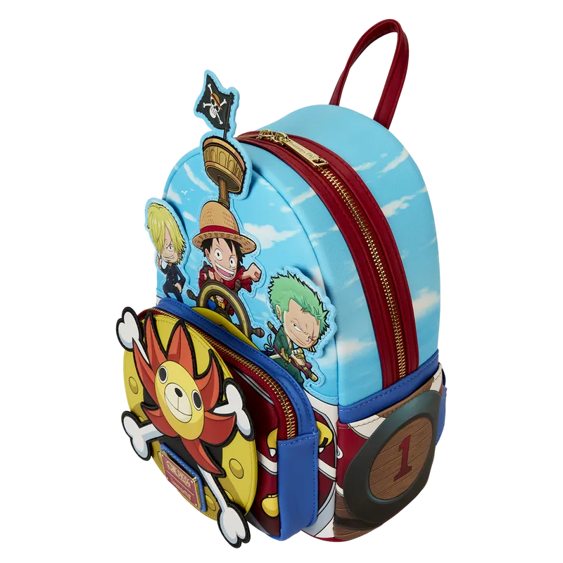 LOUOPBK0010 One Piece - Crew Sailing Mini Backpack - Loungefly - Titan Pop Culture