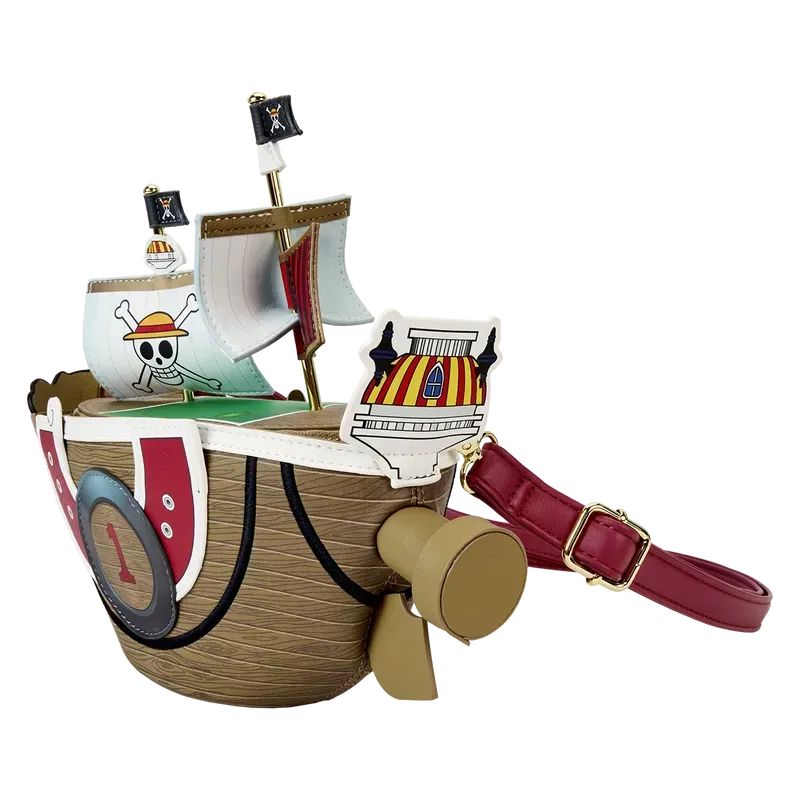 LOUOPTB0003 One Piece - Thousand Sunny Figural Crossbody Bag - Loungefly - Titan Pop Culture