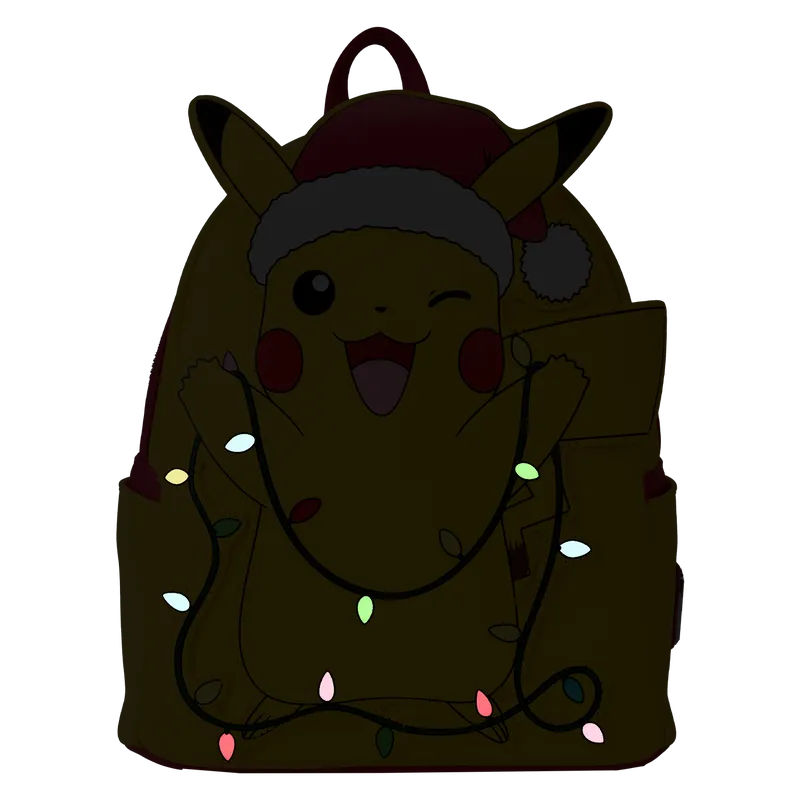 LOUPMBK0301 Pokemon - Holiday Pikachu Mini Backpack - Loungefly - Titan Pop Culture