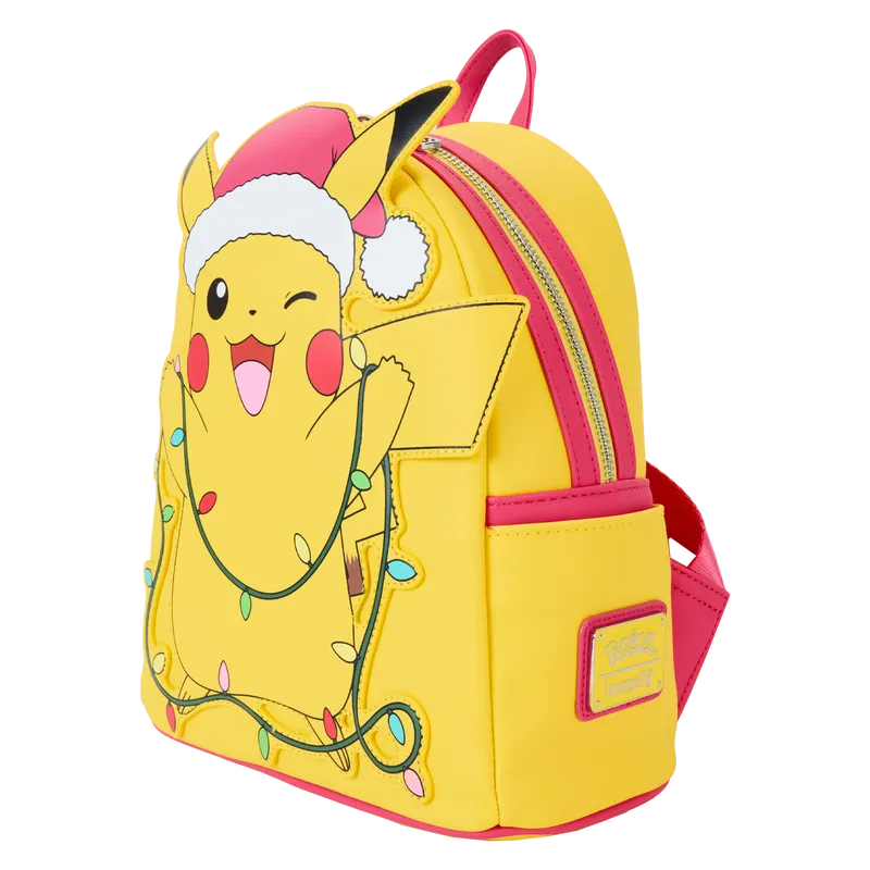 LOUPMBK0301 Pokemon - Holiday Pikachu Mini Backpack - Loungefly - Titan Pop Culture