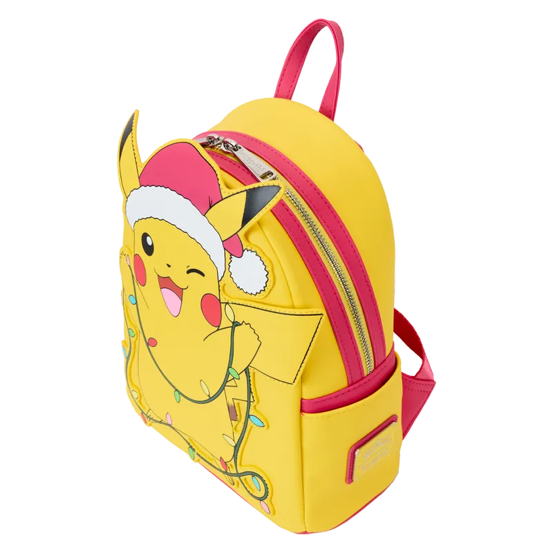 LOUPMBK0301 Pokemon - Holiday Pikachu Mini Backpack - Loungefly - Titan Pop Culture