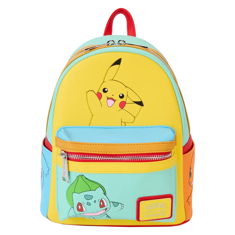 LOUPMBK0302 Pokemon - Starters Mini Backpack - Loungefly - Titan Pop Culture