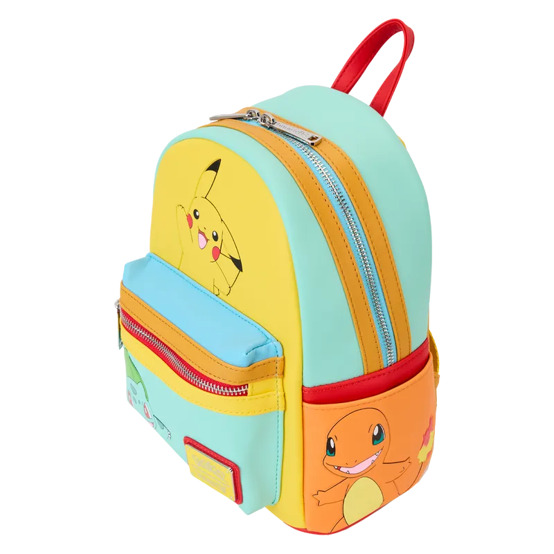 LOUPMBK0302 Pokemon - Starters Mini Backpack - Loungefly - Titan Pop Culture