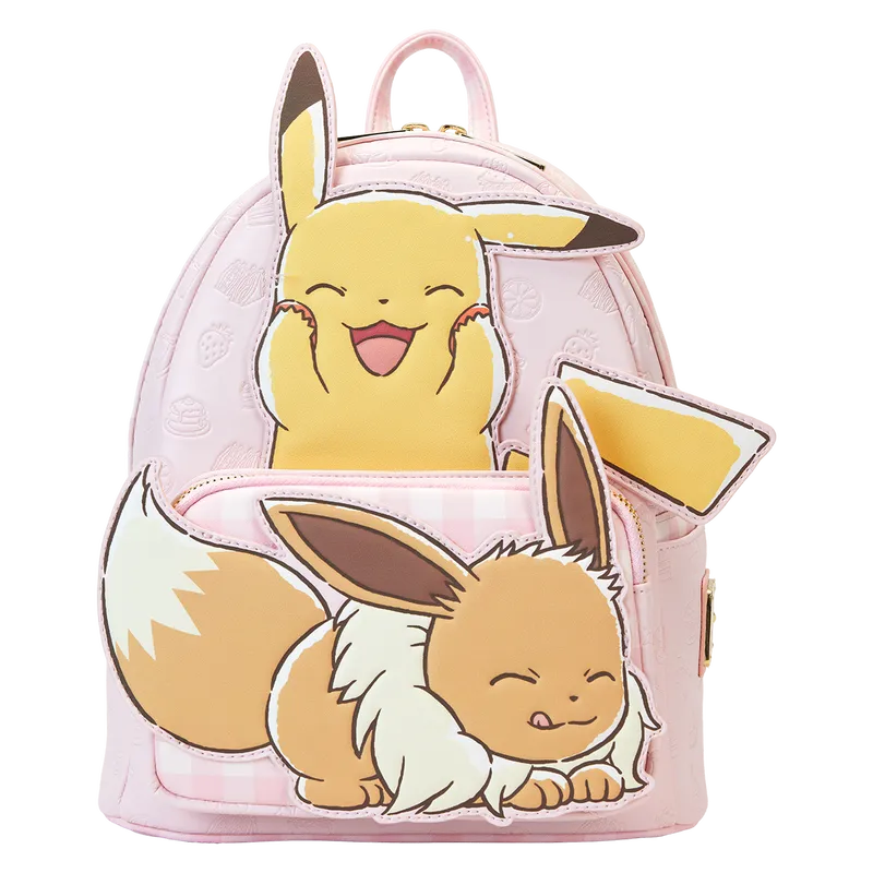 LOUPMBK0312 Pokemon - Pikachu & Eevee Mini Backpack - Loungefly - Titan Pop Culture