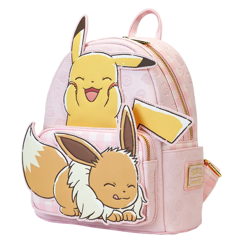 LOUPMBK0312 Pokemon - Pikachu & Eevee Mini Backpack - Loungefly - Titan Pop Culture