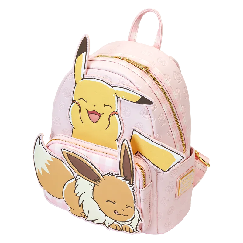 LOUPMBK0312 Pokemon - Pikachu & Eevee Mini Backpack - Loungefly - Titan Pop Culture