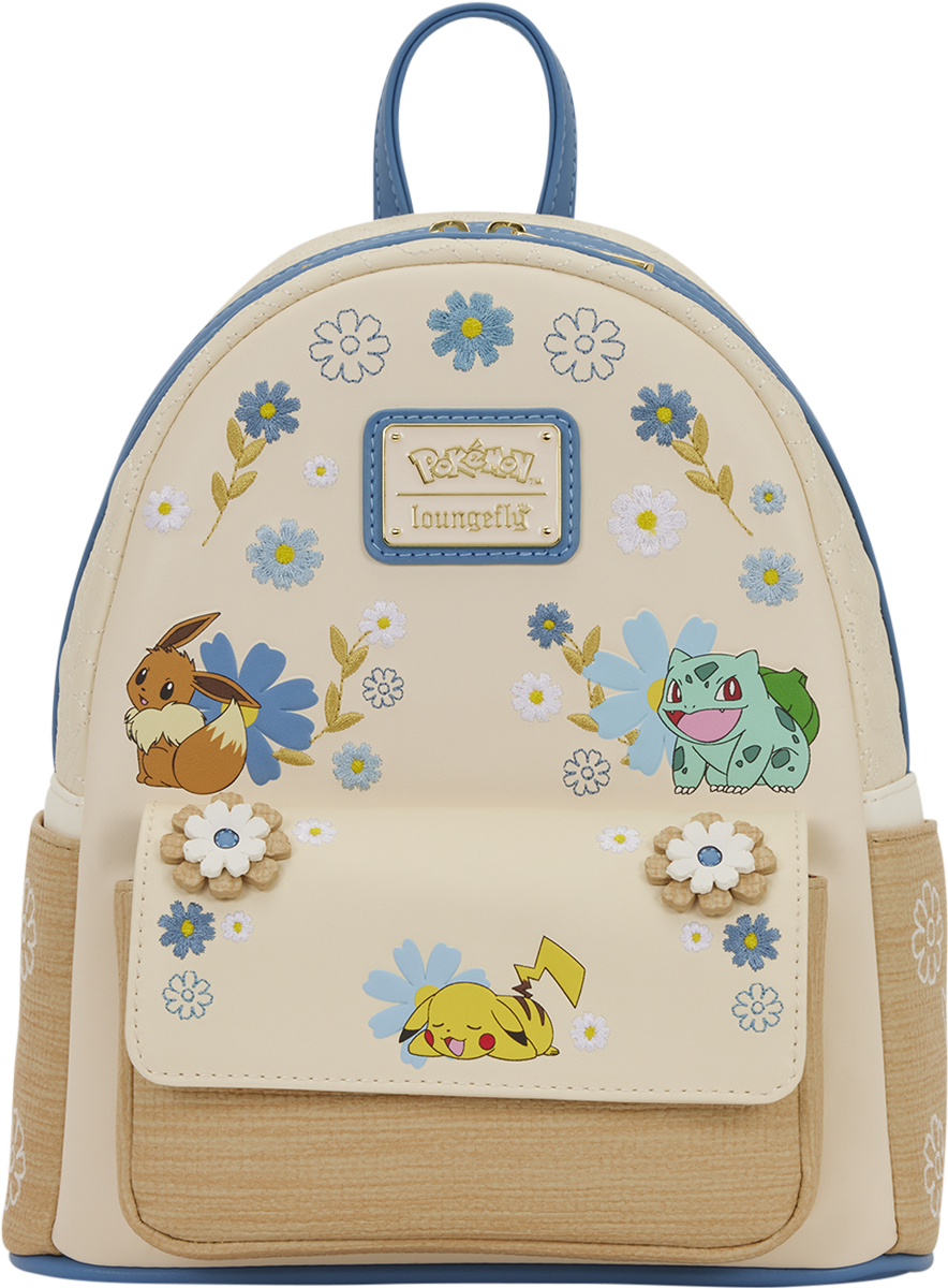 Pokemon – Floral Mini Backpack