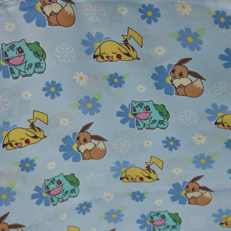 Pokémon – Bolso tote floral con monedero